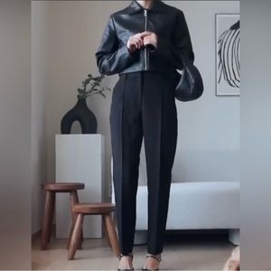 Zara pants with a high waist